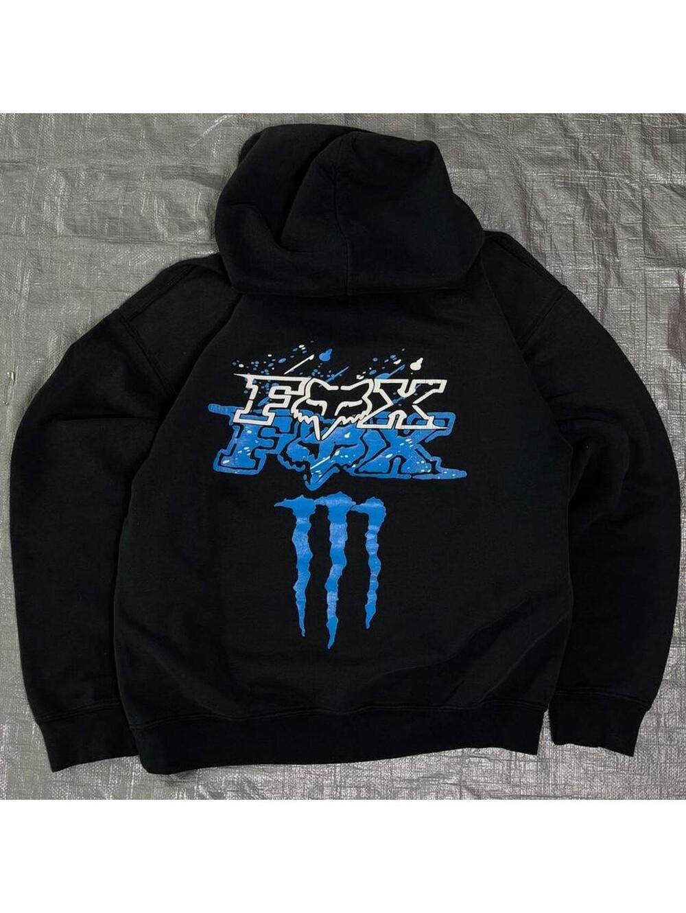 Y2K Fox Racing Monster Energy Hoodie